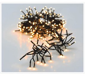 Merkloos Clusterverlichting - 384 LED - 2.8m - extra warm wit - kerst – clusterverlichting- feestdagen - winter - verlichting - binnen - buiten – sfeer Merkloos Clusterverlichting - 384 LED - 2.8m - extra warm wit - kerst – clusterverlichting- feestdagen - winter - verlichting - binnen - buiten – sfeer