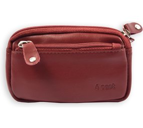4 East Car key RFID Anti-theft Key Pouch - RFID ONLY YOUR CARDS - Case Key pouch wallets - wallet pouch - ring wallet - card holder with zipper - zipper wallet - 3 zipper wallet - buffalo leather -4E-009-burgundy red 4 East Car key RFID Anti-theft Key Pouch - RFID ONLY YOUR CARDS - Case Key pouch wallets - wallet pouch - ring wallet - card holder with zipper - zipper wallet - 3 zipper wallet - buffalo leather -4E-009-burgundy red