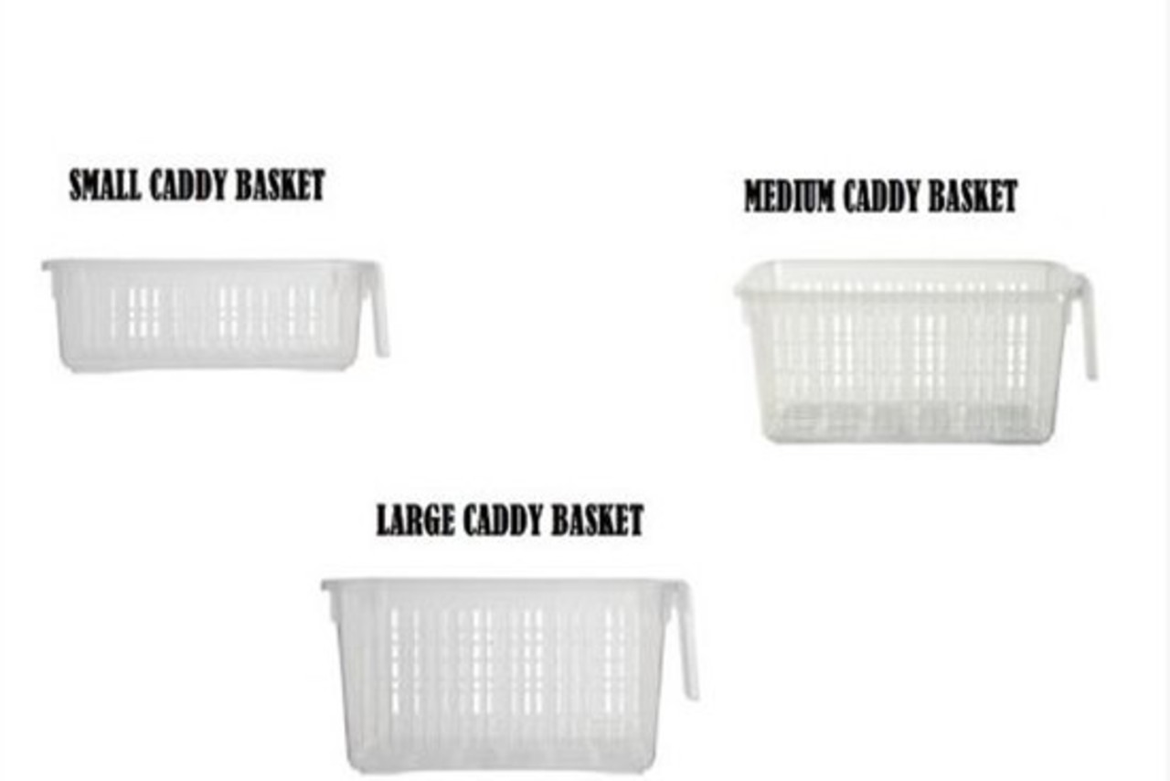 Discountershop 3 Pieces Handy Storage Baskets | Cupboard Storage Solution Organizers | storage box | storage bin | Multifunctional storage bin with handle | Transparent Discountershop 3 Pieces Handy Storage Baskets | Cupboard Storage Solution Organizers | storage box | storage bin | Multifunctional storage bin with handle | Transparent