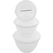 Discountershop 3 stuks beslagkom met deksel Transparant - Mengkom met deksel 3 stuks Inhoud 06Liter, 1.2 Liter en 2 Liter Discountershop 3 stuks beslagkom met deksel Transparant - Mengkom met deksel 3 stuks Inhoud 06Liter, 1.2 Liter en 2 Liter