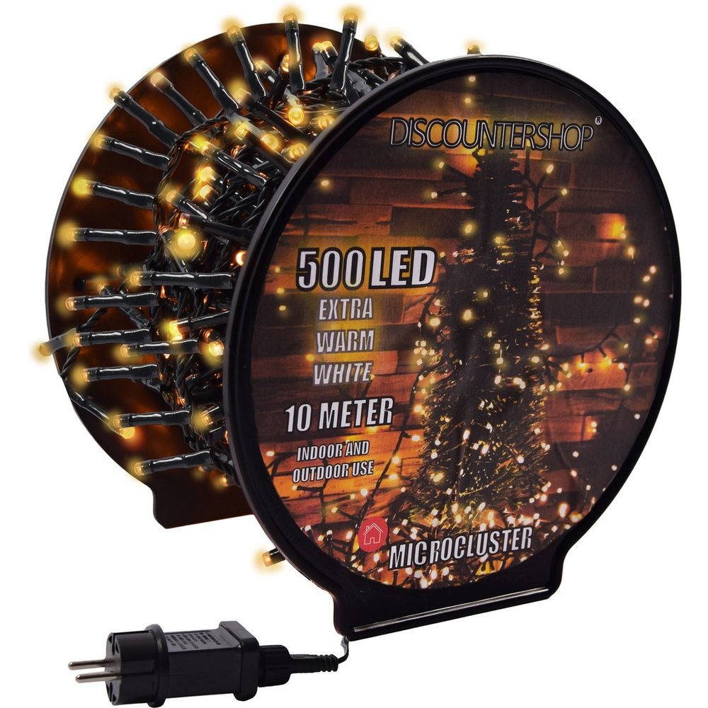Kerstverlichting buiten 10 meter 500 LED EXTRA Warm Wit