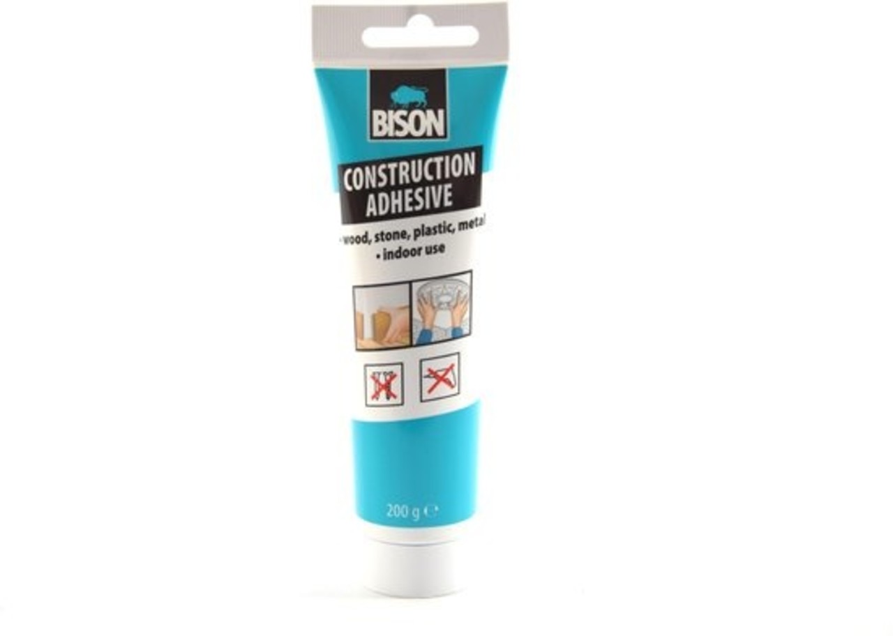 Bison Construction glue - Assembly glue from Bison with 200 grams