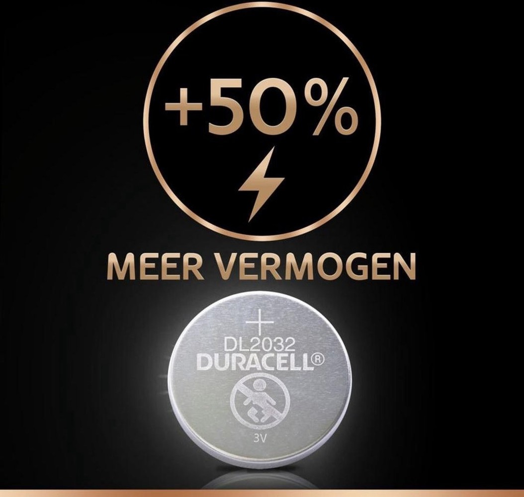 Duracell Battery CR 2032 for your car or watch 3V DL / CR / BR / 2032 - 4 pieces Duracell Battery CR 2032 for your car or watch 3V DL / CR / BR / 2032 - 4 pieces