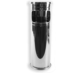 Discountershop Standing Ashtray Trash Can | Ashtrays |Smoke Pole | Cigarette column | Ashtray column | Black | Metal |20XH60cm Discountershop Standing Ashtray Trash Can | Ashtrays |Smoke Pole | Cigarette column | Ashtray column | Black | Metal |20XH60cm