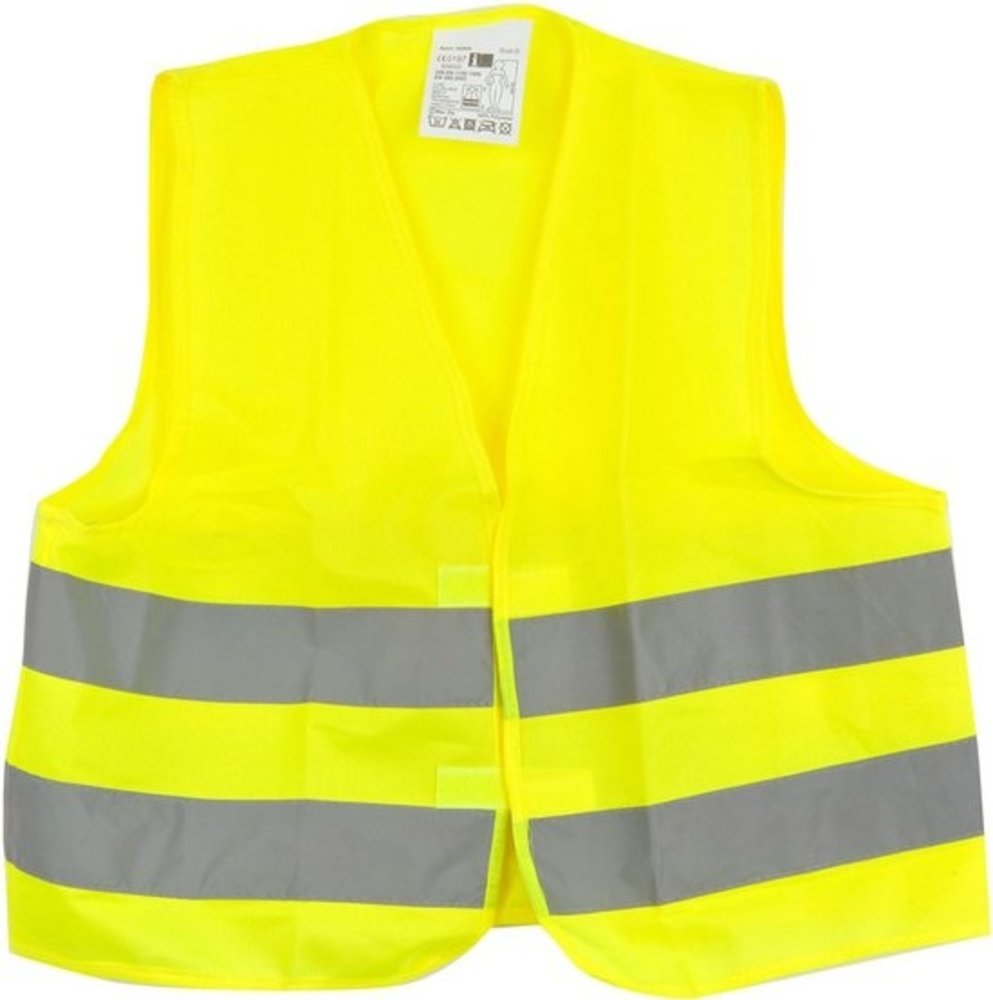 Merkloos 1x Safety Vest In Nice Pocket Yellow| Safe safety | Safety vest | Construction | Traffic | Safety Warning Vest -Yellow Merkloos 1x Safety Vest In Nice Pocket Yellow| Safe safety | Safety vest | Construction | Traffic | Safety Warning Vest -Yellow