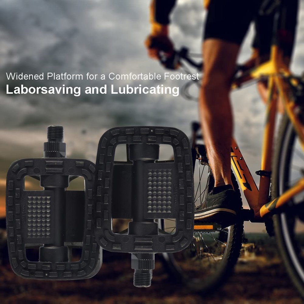 Discountershop 3 Set Anti-slip pedals - Sturdy basic bicycle pedals - Extra grip - Anti-slip - Trapper-Set - 3 pair | 6 pieces Discountershop 3 Set Anti-slip pedals - Sturdy basic bicycle pedals - Extra grip - Anti-slip - Trapper-Set - 3 pair | 6 pieces