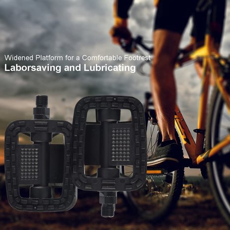 Discountershop 3 Set Anti-slip pedals - Sturdy basic bicycle pedals - Extra grip - Anti-slip - Trapper-Set - 3 pair | 6 pieces Discountershop 3 Set Anti-slip pedals - Sturdy basic bicycle pedals - Extra grip - Anti-slip - Trapper-Set - 3 pair | 6 pieces