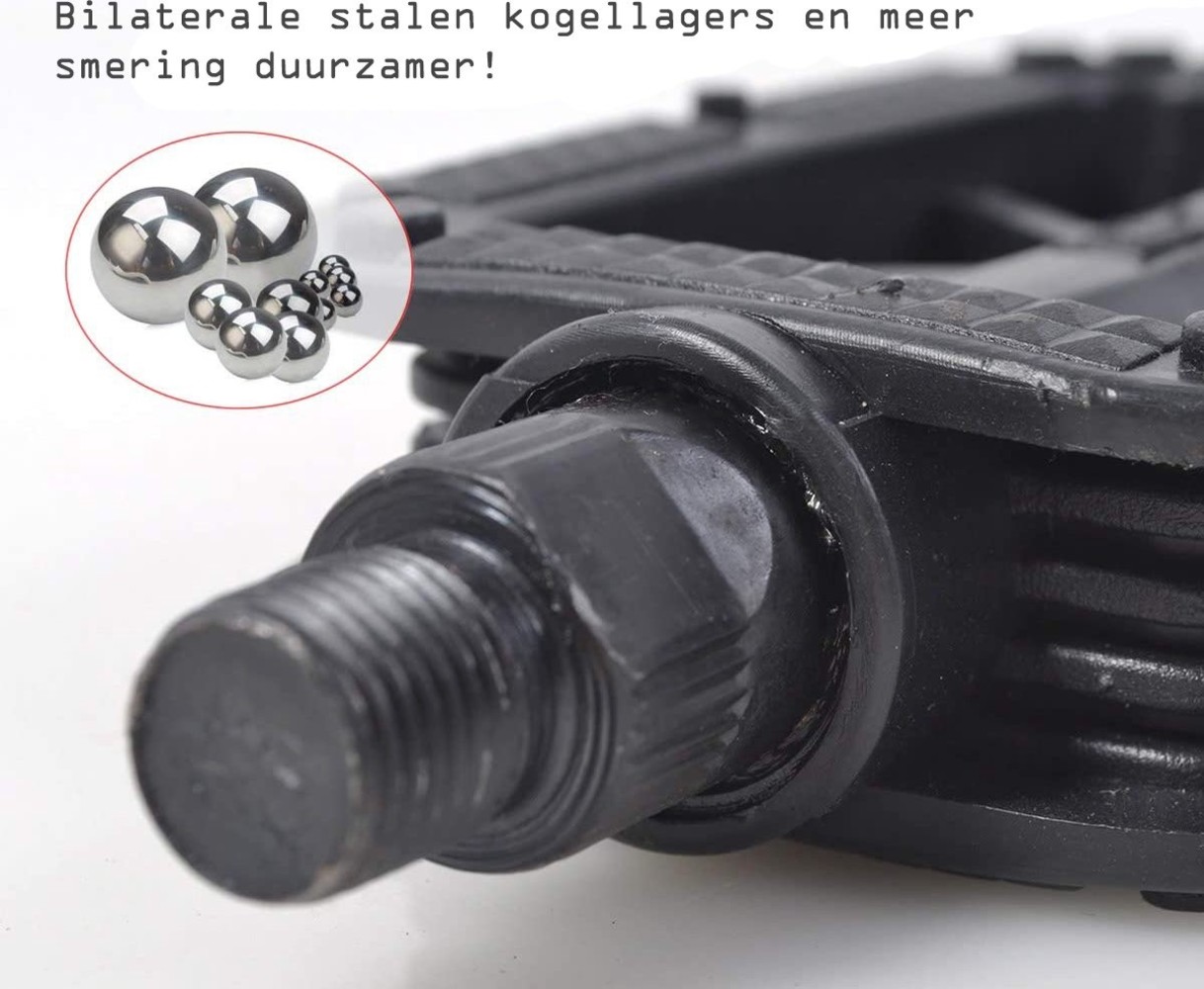 Discountershop 3 Set Anti-slip pedals - Sturdy basic bicycle pedals - Extra grip - Anti-slip - Trapper-Set - 3 pair | 6 pieces Discountershop 3 Set Anti-slip pedals - Sturdy basic bicycle pedals - Extra grip - Anti-slip - Trapper-Set - 3 pair | 6 pieces