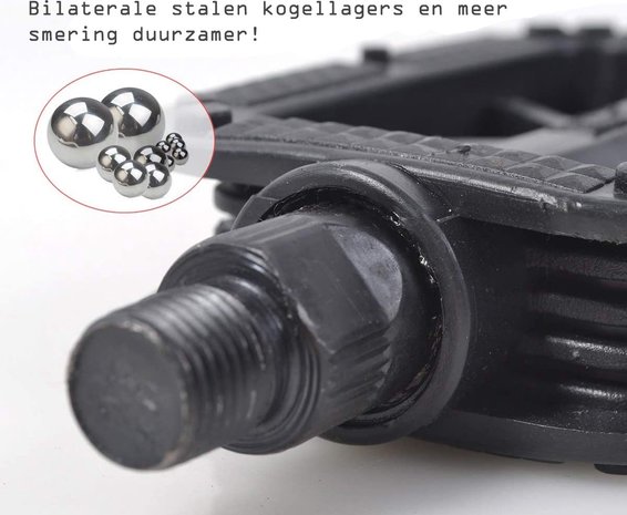 Discountershop 3 Set Anti-slip pedals - Sturdy basic bicycle pedals - Extra grip - Anti-slip - Trapper-Set - 3 pair | 6 pieces Discountershop 3 Set Anti-slip pedals - Sturdy basic bicycle pedals - Extra grip - Anti-slip - Trapper-Set - 3 pair | 6 pieces