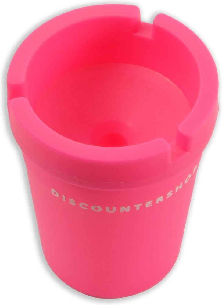 Discountershop Ashtray - Car smoke-free ashtray - Lid - Outside - lid - Pink Discountershop Ashtray - Car smoke-free ashtray - Lid - Outside - lid - Pink