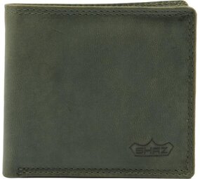 Merkloos Wallet men-women luxury leather RFID anti-skim WITHOUT COIN MONEY - high quality wallet men-women leather - men-women presents, gift for man-woman Billfold Olive- Green - Merkloos Wallet men-women luxury leather RFID anti-skim WITHOUT COIN MONEY - high quality wallet men-women leather - men-women presents, gift for man-woman Billfold Olive- Green -