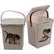 Discountershop 2 stuks Voedselcontainer Kattenbak en hondenbak-4liter - Kattencontainer - Katten- honden -Dierenvoederbox Discountershop 2 stuks Voedselcontainer Kattenbak en hondenbak-4liter - Kattencontainer - Katten- honden -Dierenvoederbox