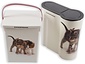 2 stuks Voedselcontainer Kattenbak en hondenbak-4liter - Kattencontainer - Katten- honden -Dierenvoederbox 2 stuks Voedselcontainer Kattenbak en hondenbak-4liter - Kattencontainer - Katten- honden -Dierenvoederbox