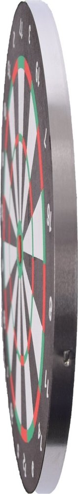 Merkloos Mini Dartbord - 22 cm - tweezijdig - met 2darts Merkloos Mini Dartbord - 22 cm - tweezijdig - met 2darts