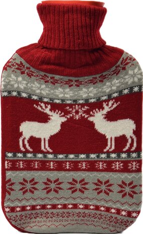 Discountershop Luxury Hot Water Bottle| 2 liters | Jug with luxury cover | Colored cover | water pitcher for winter| Hot water bottle | Hot water bottle Discountershop Luxury Hot Water Bottle| 2 liters | Jug with luxury cover | Colored cover | water pitcher for winter| Hot water bottle | Hot water bottle