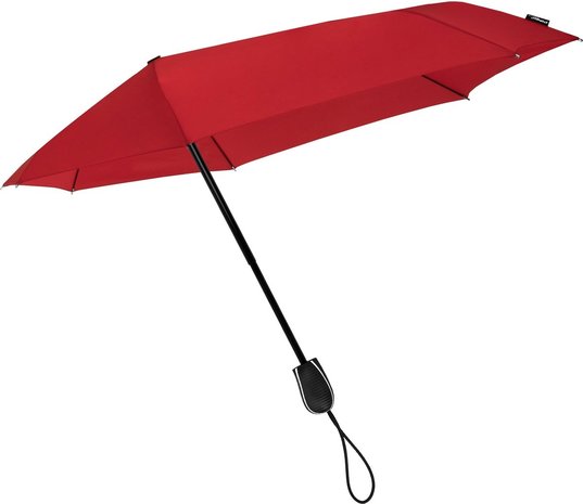 Merkloos Umbrella against storms up to 80 km - 4 pieces in the package - Storm umbrella suitable for gusts of wind up to 80 km/h - Ø 100 cm - Red