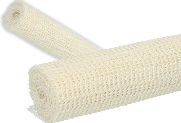 Merkloos 2x Non Slip Gripmat - White - 30x150cm | Non Stick Non-Slip Mat Mesh Pattern for Desks and Kitchen Drawers Merkloos 2x Non Slip Gripmat - White - 30x150cm | Non Stick Non-Slip Mat Mesh Pattern for Desks and Kitchen Drawers