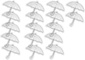 Clear Umbrella Wedding 100cm - Transparent Dome Umbrella - Bridal Umbrella 100cm - 17 Pieces Value Pack Clear Umbrella Wedding 100cm - Transparent Dome Umbrella - Bridal Umbrella 100cm - 17 Pieces Value Pack