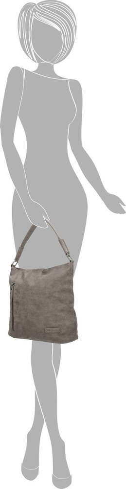 Bicky Bernard  Bicky bernard -Shoulder bag - Handbag Tizni - modern bag -Grey-Mid-grey Bicky Bernard  Bicky bernard -Shoulder bag - Handbag Tizni - modern bag -Grey-Mid-grey