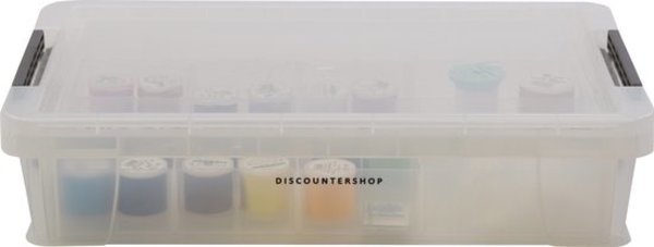 Discountershop Ideal storage box | Storage divider | Storage box with removable compartments | Divider | 5.5 liters Discountershop Ideal storage box | Storage divider | Storage box with removable compartments | Divider | 5.5 liters