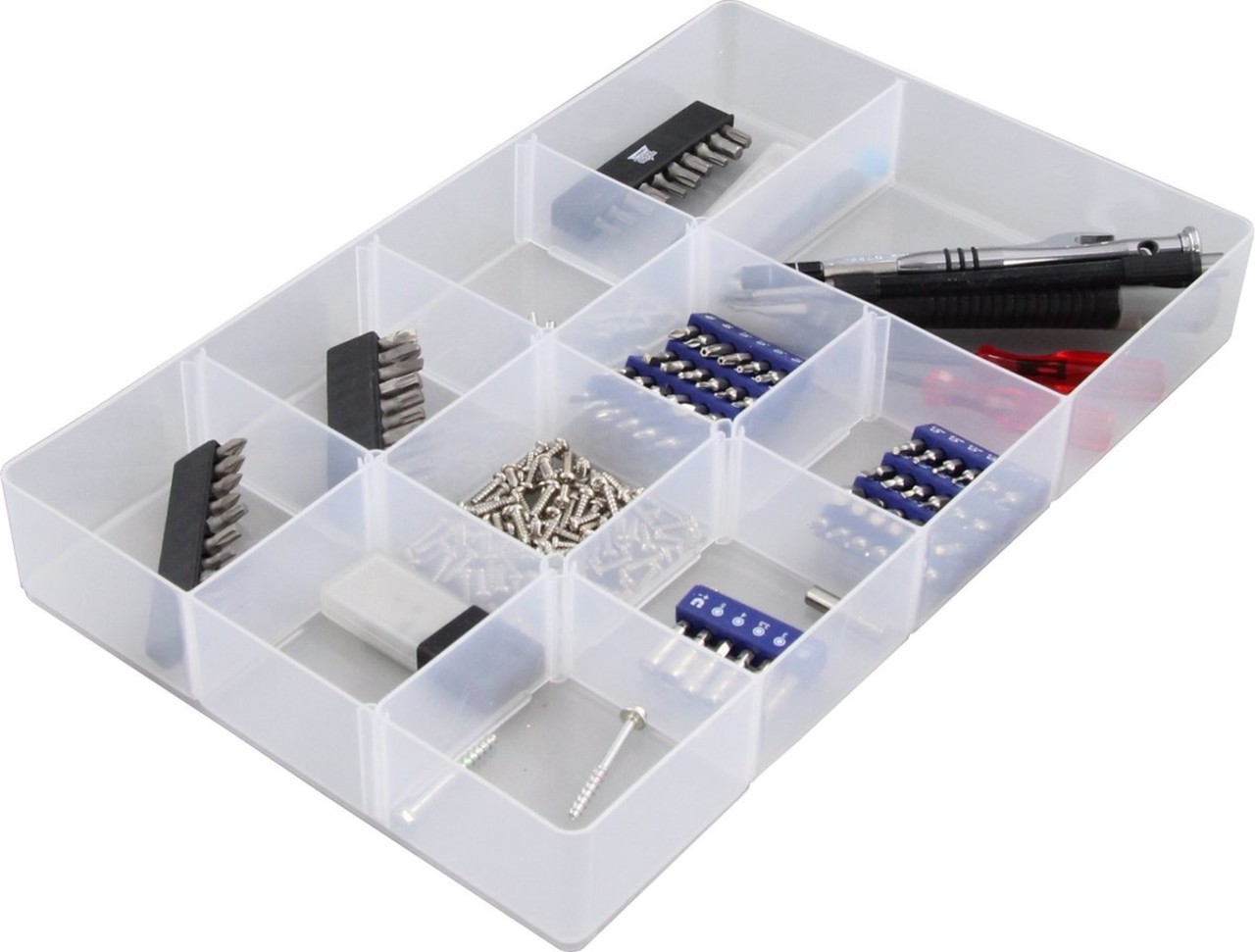 Discountershop Ideale Opbergbox |Opberg verdeler| Opbergdoos met uitneembare vakken | Vakverdeler | 5.5 liter Discountershop Ideale Opbergbox |Opberg verdeler| Opbergdoos met uitneembare vakken | Vakverdeler | 5.5 liter