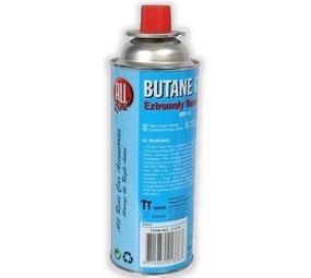 All Ride 400ml Butane Gas Can for Camping Stoves All Ride 400ml Butane Gas Can for Camping Stoves