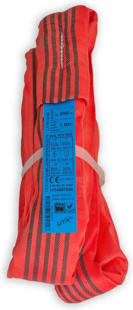 Merkloos Lifting sling DUOTECH ROUND STYL 5Ton 4.0 MTR - with certificate