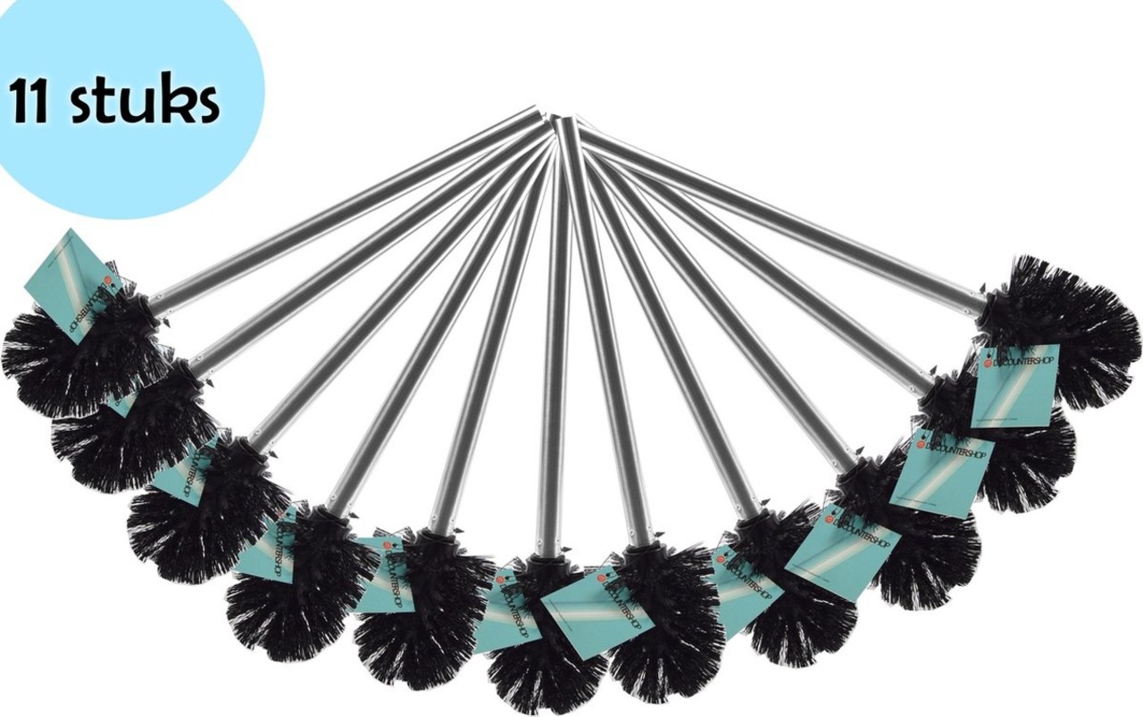 Discountershop Loose toilet brush universal stainless steel Toilet Brush Set - 11 Pieces Toilet brush WC Toilet Brush Brushes Toilet brushes Discountershop Loose toilet brush universal stainless steel Toilet Brush Set - 11 Pieces Toilet brush WC Toilet Brush Brushes Toilet brushes