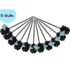 Discountershop Loose toilet brush universal stainless steel Toilet Brush Set - 11 Pieces Toilet brush WC Toilet Brush Brushes Toilet brushes Discountershop Loose toilet brush universal stainless steel Toilet Brush Set - 11 Pieces Toilet brush WC Toilet Brush Brushes Toilet brushes