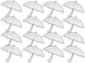 Grote Doorzichtige Paraplu 100 cm - Trouwparaplu Transparant - 16 stuks Voordelpak Bruidsparaplu - Windbestendig Grote Doorzichtige Paraplu 100 cm - Trouwparaplu Transparant - 16 stuks Voordelpak Bruidsparaplu - Windbestendig
