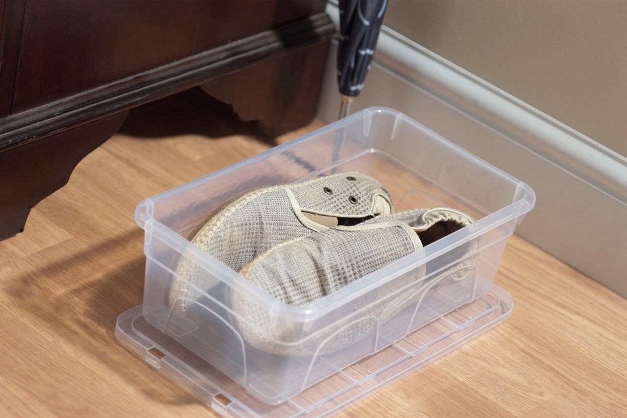 Discountershop Opbergbox Transparant - 33 cm - Polypropeen - Opberger - Opbergbakken - Opbergdoos -5liter - 33x19x11 CM Discountershop Opbergbox Transparant - 33 cm - Polypropeen - Opberger - Opbergbakken - Opbergdoos -5liter - 33x19x11 CM