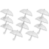 Discountershop Paraplu Transparant Groot 100 cm - Doorzichtige Koepelparaplu - 11 stuks Trouwparaplu voor Regen - Windproof & Stevig Discountershop Paraplu Transparant Groot 100 cm - Doorzichtige Koepelparaplu - 11 stuks Trouwparaplu voor Regen - Windproof & Stevig