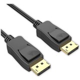 Discountershop Cable displayport to displayport cable DP cable - Cable 4K - 2meter Discountershop Cable displayport to displayport cable DP cable - Cable 4K - 2meter