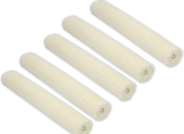 Merkloos 5x Non Slip Gripmat – Wit – 30x150cm | Niet Klevende Antislipmat Gaas Patroon voor Bureaus en Keukenlades Merkloos 5x Non Slip Gripmat – Wit – 30x150cm | Niet Klevende Antislipmat Gaas Patroon voor Bureaus en Keukenlades