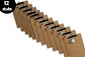 12x Klemborden - Klemborden A4 - Klemborden hout A4 31 x 22 x 1.5 cm 12x Klemborden - Klemborden A4 - Klemborden hout A4 31 x 22 x 1.5 cm