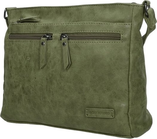 Bicky Bernard  Bicky bernard schoudertas - Olijf | Tassen Dames schoudertas | schoudertas dames | crossbody tas Bicky Bernard  Bicky bernard schoudertas - Olijf | Tassen Dames schoudertas | schoudertas dames | crossbody tas