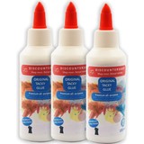 Discountershop Tacky glue with content of 100 ML - 3 pieces in the package - 300 ML Discountershop Tacky glue with content of 100 ML - 3 pieces in the package - 300 ML