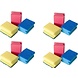 Merkloos 12x Zachte schuurspons | Gekleurde schuursponzen | Schuursponsje |Spons | Afwas sponzen - 9x6.5x4.5cm Merkloos 12x Zachte schuurspons | Gekleurde schuursponzen | Schuursponsje |Spons | Afwas sponzen - 9x6.5x4.5cm