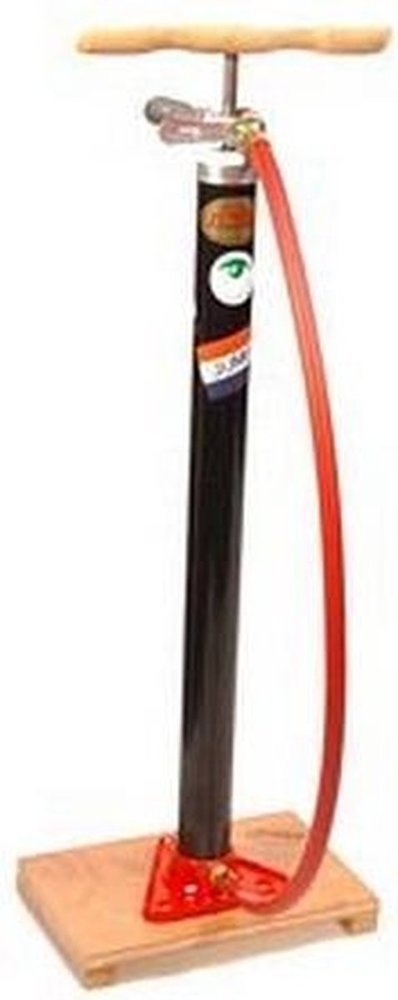 Jumbo Jumbo Pomp - Fietspomp - Plank en Slang - Zwart Jumbo Jumbo Pomp - Fietspomp - Plank en Slang - Zwart