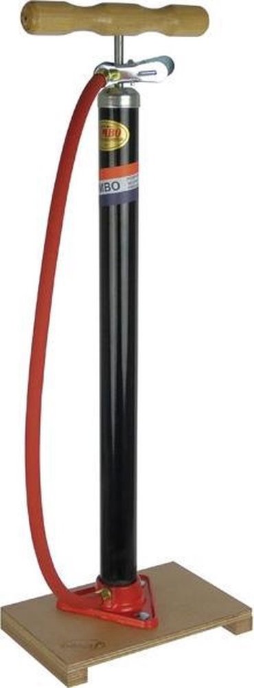 Jumbo Jumbo Pomp - Fietspomp - Plank en Slang - Zwart Jumbo Jumbo Pomp - Fietspomp - Plank en Slang - Zwart