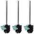 Loose toilet brush universal stainless steel Toilet Brush Set - 3 Pieces Toilet brush WC Toilet Brush Brushes Toilet brushes Loose toilet brush universal stainless steel Toilet Brush Set - 3 Pieces Toilet brush WC Toilet Brush Brushes Toilet brushes