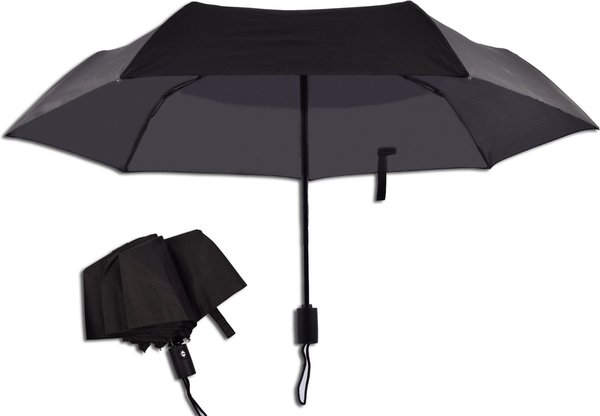Discountershop 8x Automatische Stormparaplu - Paraplu – Automatisch, Opvouwbaar & Windproof tot 70 - 80 km p/u - Ø 95 cm - 7 panelen - Dubbele Laag - Zwart Discountershop 8x Automatische Stormparaplu - Paraplu – Automatisch, Opvouwbaar & Windproof tot 70 - 80 km p/u - Ø 95 cm - 7 panelen - Dubbele Laag - Zwart
