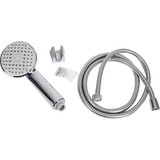 Merkloos Universal Water Saving Hand Shower with 5 functions with 1.5m hose with wall holder - 10cm shower head - Chrome - Shower head with hose - Bathroom - Shower - Shower Merkloos Universal Water Saving Hand Shower with 5 functions with 1.5m hose with wall holder - 10cm shower head - Chrome - Shower head with hose - Bathroom - Shower - Shower