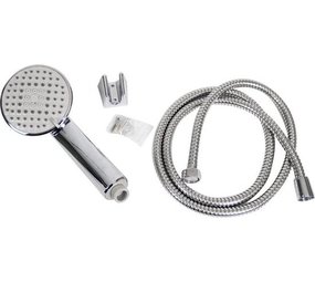 Merkloos Universele Waterbesparende Handdouche met 5 functies met 1,5m slang met wandhouder - 10cm douchekop - Chroom - Douchekop met slang - Badkamer - Douche - Douche Merkloos Universele Waterbesparende Handdouche met 5 functies met 1,5m slang met wandhouder - 10cm douchekop - Chroom - Douchekop met slang - Badkamer - Douche - Douche