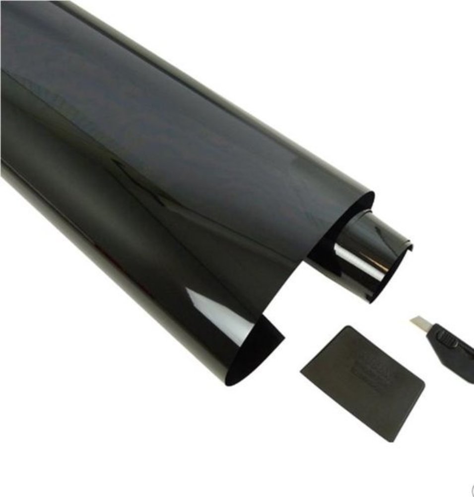 Merkloos Window foil 50 x 300 cm dark gray 5% - darken window or window with foil - window foil