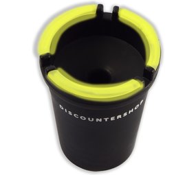 Discountershop Auto asbak asbakken | Auto accessoires | Glow in the dark asbak | asbak 11 cm