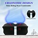Merkloos Traagschuim Fietszadelhoes met Gel – Comfortabel Zadelkussen voor Dames & Heren – Geschikt voor Cruiser, Spinning & Hometrainer – 260x235mm – Zwart Memory Foam Merkloos Traagschuim Fietszadelhoes met Gel – Comfortabel Zadelkussen voor Dames & Heren – Geschikt voor Cruiser, Spinning & Hometrainer – 260x235mm – Zwart Memory Foam