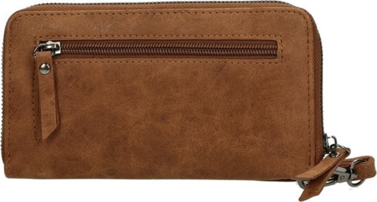 Bicky Bernard Bicky bernard - Portemonnee dames - Portefeuille met ritssluiting - Portemonnee voor telefoon - camel Bicky Bernard Bicky bernard - Portemonnee dames - Portefeuille met ritssluiting - Portemonnee voor telefoon - camel