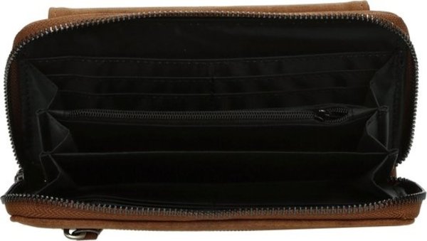 Bicky Bernard Bicky bernard - Portemonnee dames - Portefeuille met ritssluiting - Portemonnee voor telefoon - camel Bicky Bernard Bicky bernard - Portemonnee dames - Portefeuille met ritssluiting - Portemonnee voor telefoon - camel