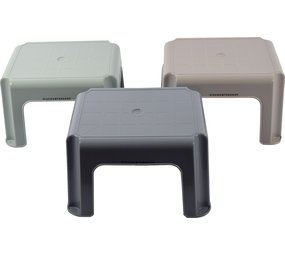 Discountershop Kinderkrukje - opstapkrukje - kruk - kids stool - krukje - step stool - Groen,Beige,Blauw - tot max 50 kilo Discountershop Kinderkrukje - opstapkrukje - kruk - kids stool - krukje - step stool - Groen,Beige,Blauw - tot max 50 kilo